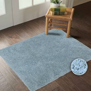 Home Decor Design Blue Polyester 3 X 2 Feet Carpet