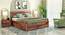 Xiomara Storage bed (Teak Finish, King Bed Size, With Drawer Configuration, Box Storage Type) by Urban Ladder - Front View Design 1 - 887730
