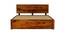Xiomara Storage bed (Queen Bed Size, With Drawer Configuration, Box Storage Type, Honey Oak Finish) by Urban Ladder - Design 1 Dimension - 887753