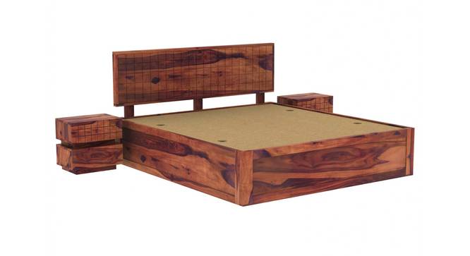 Xiomara Storage bed (Teak Finish, Queen Bed Size, Box Storage Type, With Box Storage Configuration) by Urban Ladder - Ground View Design 1 - 887767