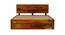 Xiomara Storage bed (Queen Bed Size, Box Storage Type, Honey Oak Finish, With Box Storage Configuration) by Urban Ladder - Rear View Design 1 - 887770