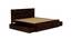 Diamond Storage bed (Walnut Finish, Queen Bed Size, With Drawer Configuration, Drawer Storage Type) by Urban Ladder - Rear View Design 1 - 887869