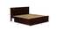 Diamond Storage bed (Walnut Finish, King Bed Size, With Drawer Configuration, Drawer Storage Type) by Urban Ladder - Design 1 Dimension - 887917