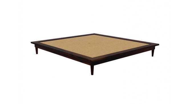 Hatice non storage bed (Walnut Finish, King Bed Size) by Urban Ladder - Design 1 Side View - 887922