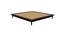 Hatice non storage bed (Walnut Finish, King Bed Size) by Urban Ladder - Design 1 Side View - 887922