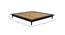 Hatice non storage bed (Walnut Finish, King Bed Size) by Urban Ladder - Design 1 Dimension - 887944