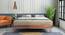 Aurelio Storage bed (Teak Finish, King Bed Size) by Urban Ladder - Front View Design 1 - 887953