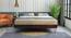 Aurelio Storage bed (Walnut Finish, Queen Bed Size) by Urban Ladder - Ground View Design 1 - 887983