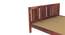 Plane non storage bed (Teak Finish, King Bed Size) by Urban Ladder - Ground View Design 1 - 888050