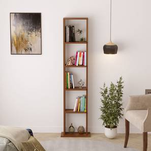 Study In Trivandrum Design Walten Engineered Wood Bookshelf in Brown Maple