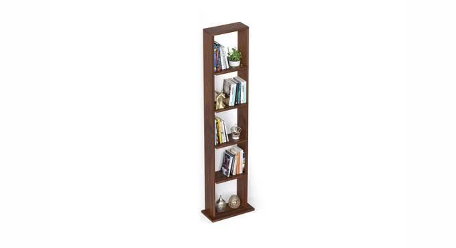 Walten Engineered Wood Bookshelf with Brown Maple finish (Brown Maple Finish) by Urban Ladder - Front View Design 1 - 888656