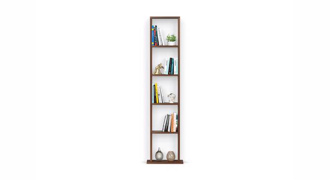 Walten Engineered Wood Bookshelf with Brown Maple finish (Brown Maple Finish) by Urban Ladder - Rear View Design 1 - 888672