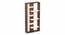 Maxelle Engineered Wood Bookshelf with Brown Maple & Beige fedish (Brown Maple & White Finish) by Urban Ladder - Design 1 Side View - 888683
