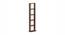 Walten Engineered Wood Bookshelf with Brown Maple finish (Brown Maple Finish) by Urban Ladder - Design 1 Side View - 888687
