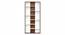 Maxelle Engineered Wood Bookshelf with Brown Maple & Beige fedish (Brown Maple & White Finish) by Urban Ladder - Design 1 Close View - 888693