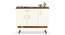 Kaspen Engineered Wood Shoe Cabinet with Brown Maple & White finish (Brown Maple & White Finish) by Urban Ladder - Cross View Design 1 - 888731