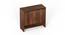 Marvis Engineered Wood Shoe Cabinet with Brown Maple finish (Brown Maple Finish) by Urban Ladder - Rear View Design 1 - 888765