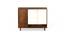 Prorage Engineered Wood Shoe Cabinet with Brown Maple & White finish (Brown Maple & White Finish) by Urban Ladder - Rear View Design 1 - 888767