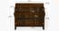 Brooklyn Engineered Wood Shoe Cabinet with Brown Maple & White finish (Brown Maple & White Finish) by Urban Ladder - Design 1 Dimension - 888795