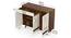Kaspen Engineered Wood Shoe Cabinet with Brown Maple & White finish (Brown Maple & White Finish) by Urban Ladder - Design 1 Dimension - 888796