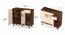 Olreye Engineered Wood Shoe Cabinet with Brown Maple & Beige finish (Brown Maple & Beige Finish) by Urban Ladder - Design 1 Dimension - 888802
