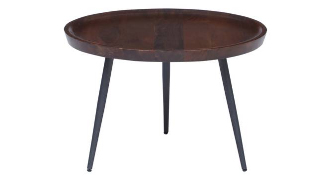 oakley solid wood coffee table in walnut finish (Walnut Finish) by Urban Ladder - Cross View Design 1 - 888862