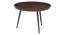 oakley solid wood coffee table in walnut finish (Walnut Finish) by Urban Ladder - Front View Design 1 - 888865