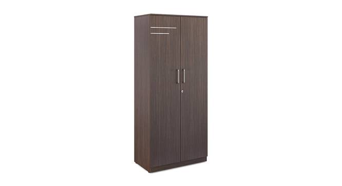 Asher 2 Door Wardrobe (Choco Walnut Finish) by Urban Ladder - Cross View Design 1 - 889060