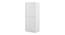 Axel 2 Door Wardrobe (Frosty White Finish) by Urban Ladder - Design 1 Side View - 889072