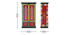 Dorian Solid Wood Hand painted Cabinet In Multicolour (Painted Finish) by Urban Ladder - Design 1 Dimension - 889321