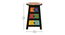zyleria Solid Wood Hand painted End Table In Multicolour (Painted Finish) by Urban Ladder - Design 1 Dimension - 889383