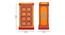 Leander Solid Wood Hand painted Cabinet In Multicolour (Painted Finish) by Urban Ladder - Design 1 Dimension - 889396