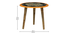 Evander Solid Wood Hand painted End Table In Multicolour (Painted Finish) by Urban Ladder - Design 1 Dimension - 889411