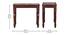 Eirwen Solid Wood Handpainted Study Table In Maroon Colour (Painted Finish) by Urban Ladder - Design 1 Dimension - 889460