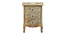 Fable Solid Wood Hand painted Bedside In Natural Colour (Painted Finish) by Urban Ladder - Design 1 Side View - 889464