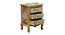Fable Solid Wood Hand painted Bedside In Natural Colour (Painted Finish) by Urban Ladder - Ground View Design 1 - 889467