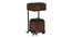 Kaelith Solid Wood Dressing Table With Stool In Tubbaq finish (Polished Finish) by Urban Ladder - Front View Design 1 - 889502