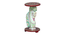 Xyrisa Solid Wood Hand painted In End Table in Multicolour (Painted Finish) by Urban Ladder - Front View Design 1 - 889534