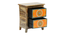 Solstice Solid Wood Hand painted Bedside In Natural Colour (Painted Finish) by Urban Ladder - Ground View Design 1 - 889547
