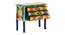 Caelum Solid Wood Hand Painted Chest Of Drawer in Multicolour (Painted Finish) by Urban Ladder - Ground View Design 1 - 889551