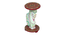Xyrisa Solid Wood Hand painted In End Table in Multicolour (Painted Finish) by Urban Ladder - Rear View Design 1 - 889555