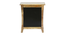 Solstice Solid Wood Hand painted Bedside In Natural Colour (Painted Finish) by Urban Ladder - Ground View Design 1 - 889557