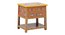 Icarus Solid Wood Hand painted Bedside In Multicolour (Painted Finish) by Urban Ladder - Front View Design 1 - 889560