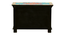 Aria Solid Wood Hand painted Cabinet In Blue Colour (Painted Finish) by Urban Ladder - Ground View Design 1 - 889671