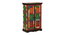 Melisande Solid Wood Hand painted Cabinet In Multicolour (Painted Finish) by Urban Ladder - Front View Design 1 - 889679