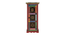 Evander Solid Wood Hand painted Cabinet In Multicolour (Painted Finish) by Urban Ladder - Ground View Design 1 - 889693