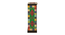 Melisande Solid Wood Hand painted Cabinet In Multicolour (Painted Finish) by Urban Ladder - Ground View Design 1 - 889694