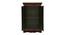 Melisande Solid Wood Hand painted Cabinet In Multicolour (Painted Finish) by Urban Ladder - Rear View Design 1 - 889701