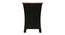 Selene Solid Wood Hand painted End Table In Red Colour (Painted Finish) by Urban Ladder - Ground View Design 1 - 889705