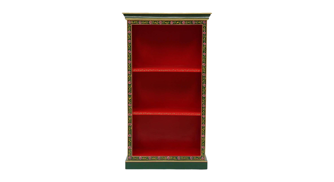 Kaelith Solid Wood Handpainted Book Shelf in Multicolor (Painted Finish) by Urban Ladder - Design 1 Side View - 889726